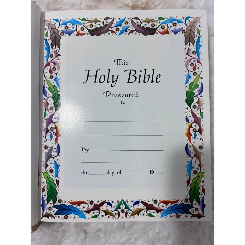 Heirloom Bible King James Master Reference Red Letter Edition 1988 Gold Gilt